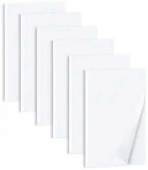 QiCheng 4x6 Note Pads, 50 Sheets, Pack of 6, Blank Scratch Pads for Writing QiCheng 4x6 Note Pads, 50 Sheets, Pack of 6, Blank Scratch Pads for Writing