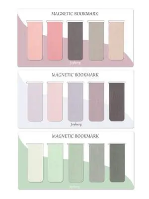 15 Pieces Magnetic Bookmarks for Women, Men, Book Lovers, Students, Teachers - Misty, Ocean, Emerald 15 Pieces Magnetic Bookmarks for Women, Men, Book Lovers, Students, Teachers - Misty, Ocean, Emerald