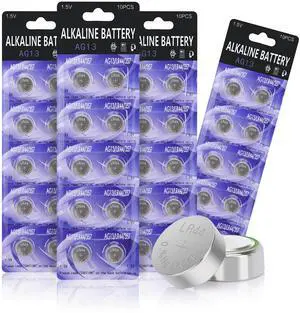 LR44 Button Cell Battery 40 Pack, LR44 AG13 357 303 SR44 1.5V Coin Batteries LR44 Button Cell Battery 40 Pack, LR44 AG13 357 303 SR44 1.5V Coin Batteries
