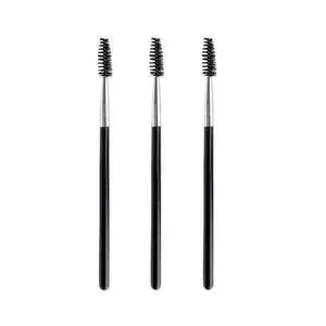 Quacc 3 PCS Eyelash Spoolies Brushes, Black Quacc 3 PCS Eyelash Spoolies Brushes, Black