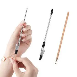 2 Pcs Bracelet Helper Tool Easy to Put on Yourself 2 Pcs Bracelet Helper Tool Easy to Put on Yourself