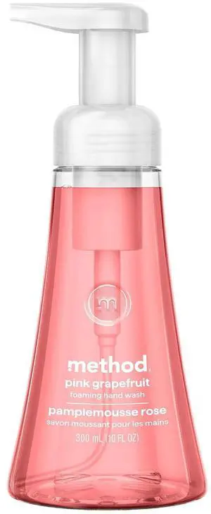 Method Foaming Hand Wash, Pink Grapefruit, 10 fl oz Method Foaming Hand Wash, Pink Grapefruit, 10 fl oz