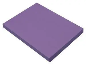 Prang Construction Paper, Medium Weight, 9 x 12 Inches, Violet, Pack of 100 Prang Construction Paper, Medium Weight, 9 x 12 Inches, Violet, Pack of 100