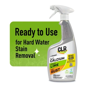 CLR Calcium Lime and Rust Remover EPA Safer Choice 22oz Spray CLR Calcium Lime and Rust Remover EPA Safer Choice 22oz Spray