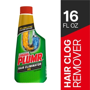 Liquid-Plumr Hair and Drain Clog Remover Gel, Septic Safe, Unscented, 16fl oz Liquid-Plumr Hair and Drain Clog Remover Gel, Septic Safe, Unscented, 16fl oz