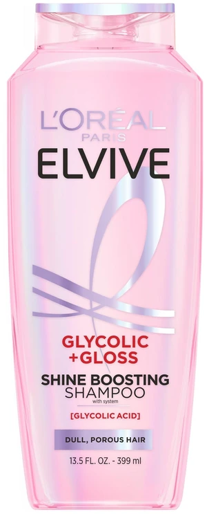 L'Oreal Paris Elvive Glycolic Gloss Shine Enhancing Shampoo, 13.5 fl oz L'Oreal Paris Elvive Glycolic Gloss Shine Enhancing Shampoo, 13.5 fl oz