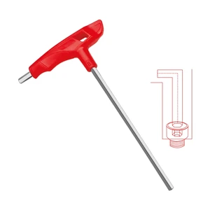 WISEUP 2.5mm T-Handle Allen Wrench Set, Metric, CR-V Heavy Duty Hex Key with Long Arm WISEUP 2.5mm T-Handle Allen Wrench Set, Metric, CR-V Heavy Duty Hex Key with Long Arm