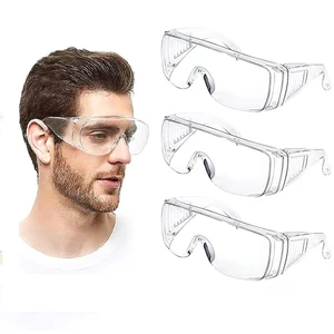 Cindy's Tape Safety Anti Fog Goggles 3-Pack - Over Eyeglasses, Dust/Chemical Splash Proof | ANSI Z87.1 Certified Wrap-Around Eye Protection for Lab, nurse, Construction Cindy's Tape Safety Anti Fog Goggles 3-Pack - Over Eyeglasses, Dust/Chemical Splash Proof | ANSI Z87.1 Certified Wrap-Around Eye Protection for Lab, nurse, Construction