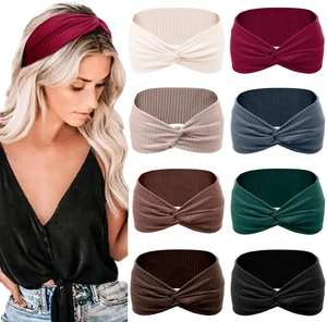 Headbands for Women Non Slip for Short Hair. Yoga Workout Running Sport Elastic Hair Bands for Women's Hair Twist Turban Hair Wrap for Girls Headbands for Women Non Slip for Short Hair. Yoga Workout Running Sport Elastic Hair Bands for Women's Hair Twist Turban Hair Wrap for Girls