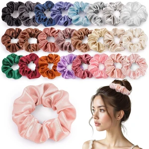 Silk Satin Scrunchies Hair Scrunchies for Women Girls Birthday Gifts Silk Satin Scrunchies Hair Scrunchies for Women Girls Birthday Gifts