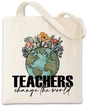 Teacher Appreciation Gifts, Teacher Appreciation Canvas Tote Bag, Aesthetic Travel Beach Bag for Women, Shopping, Work, Gyma Teacher Appreciation Gifts, Teacher Appreciation Canvas Tote Bag, Aesthetic Travel Beach Bag for Women, Shopping, Work, Gyma