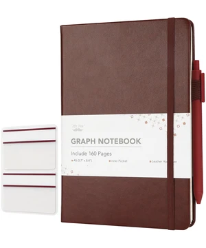 Graph Grid Journal Notebook, A5 (5.7" x 8.4"), 160 Pages Graph Grid Journal Notebook, A5 (5.7" x 8.4"), 160 Pages