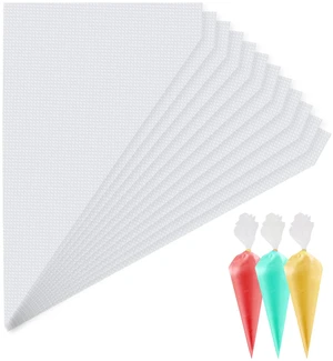 100pcs Disposable Small Piping Bags 8 inch for Cream Frosting Cake | Mini Piping Bags, Pastry Piping Bags for Cream Frosting, Icing Bags for Cake and Dessert Decorations 100pcs Disposable Small Piping Bags 8 inch for Cream Frosting Cake | Mini Piping Bags, Pastry Piping Bags for Cream Frosting, Icing Bags for Cake and Dessert Decorations