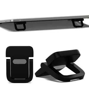 2 PCS Portable Keyboard Riser, Adjustable Black Laptop Keyboard Stand with 2 Angle Settings and Self-Adhesive Foldable Feet, Mini Foldable Laptop Stand Riser Keyboards Lift for Most Keyboards 2 PCS Portable Keyboard Riser, Adjustable Black Laptop Keyboard Stand with 2 Angle Settings and Self-Adhesive Foldable Feet, Mini Foldable Laptop Stand Riser Keyboards Lift for Most Keyboards