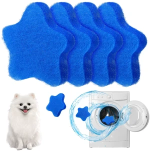 4PCS Dog Cat Hair Remover Reusable Pet Hair Catcher for Laundry 4PCS Dog Cat Hair Remover Reusable Pet Hair Catcher for Laundry