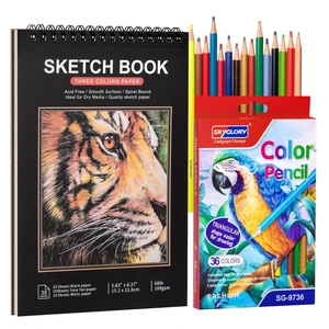 5.8 x 8.3In Sketch Book Set for Kids, 100 GSM Spiral Sketch Drawing Pad 5.8 x 8.3In Sketch Book Set for Kids, 100 GSM Spiral Sketch Drawing Pad