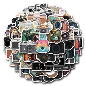 55 Pcs Vintage Camera Stickers Pack, Photography Camera Aesthetic Waterproof Vinyl Stickers and Decals for Scrapbook Laptop Guitar Luggage Phone Case Bike, Teens Adults Kids Gifts(Cameras) 55 Pcs Vintage Camera Stickers Pack, Photography Camera Aesthetic Waterproof Vinyl Stickers and Decals for Scrapbook Laptop Guitar Luggage Phone Case Bike, Teens Adults Kids Gifts(Cameras)