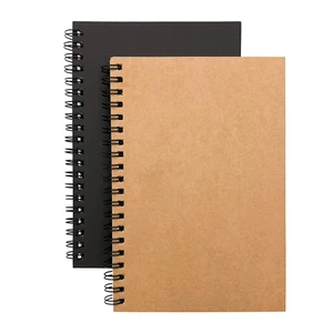 Soft Cover Spiral Notebook Journal 2-Pack, Blank Sketch Book Pad, Wirebound Memo Notepads Diary Notebook Planner with Unlined Paper, 100 Pages/ 50 Sheets, 7Inchx 4.75Inch (Brown and Black) Soft Cover Spiral Notebook Journal 2-Pack, Blank Sketch Book Pad, Wirebound Memo Notepads Diary Notebook Planner with Unlined Paper, 100 Pages/ 50 Sheets, 7Inchx 4.75Inch (Brown and Black)