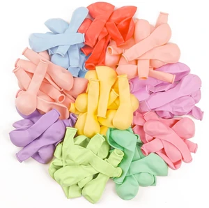 PartyWoo Pastel Balloons 50pcs Small Mini Pastel Rainbow Balloons 5 Inch PartyWoo Pastel Balloons 50pcs Small Mini Pastel Rainbow Balloons 5 Inch