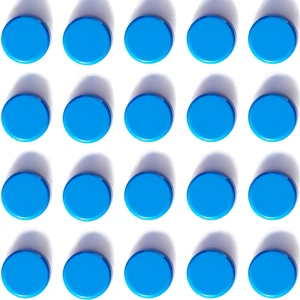 ZDZBLX Fridge Magnets, 20 Pcs Strong Refrigerator Magnets, Small Round Magnets for Whiteboard, Heavy Duty Mini Magnet, Cute Blue Magnet for Fridge, Locker, Kitchen, Office, Magnetic Board, Cabinets ZDZBLX Fridge Magnets, 20 Pcs Strong Refrigerator Magnets, Small Round Magnets for Whiteboard, Heavy Duty Mini Magnet, Cute Blue Magnet for Fridge, Locker, Kitchen, Office, Magnetic Board, Cabinets