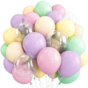 Pastel Rainbow Party Balloons Assorted Colors, Pastel Light Purple Pink Yellow Green Latex Multicolor Balloons for Girl Colorful Candy Princess Ice Cream Birthday Bridal Baby Shower Party Decorations Pastel Rainbow Party Balloons Assorted Colors, Pastel Light Purple Pink Yellow Green Latex Multicolor Balloons for Girl Colorful Candy Princess Ice Cream Birthday Bridal Baby Shower Party Decorations