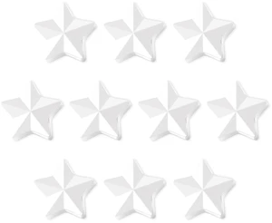 10 Pack White Fridge Magnets, Strong Refrigerator Magnets, Small Heavy Duty Magnets for Whiteboard, Cute Decorative Star Mini Magnet for Fridge, Office, Kitchen, Classroom, Home, Locker, Craft 10 Pack White Fridge Magnets, Strong Refrigerator Magnets, Small Heavy Duty Magnets for Whiteboard, Cute Decorative Star Mini Magnet for Fridge, Office, Kitchen, Classroom, Home, Locker, Craft