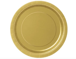 Solid Round Dinner Plates - 9" (Pack of 8) - Premium Paper - Perfect For Parties & Events Solid Round Dinner Plates - 9" (Pack of 8) - Premium Paper - Perfect For Parties & Events
