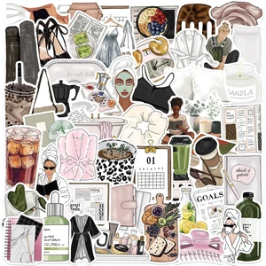 50PCS Clean Girl Aesthetic Stickers Self Care Matcha Decals,Waterproof Vinyl Stickers for Water Bottles Laptop Luggage Phone(Clean Girl) 50PCS Clean Girl Aesthetic Stickers Self Care Matcha Decals,Waterproof Vinyl Stickers for Water Bottles Laptop Luggage Phone(Clean Girl)