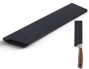 8 Inch Chef Knife Sheath, Black ABS Kitchen Knife Cover Sleeves with Felt Lining, Universal Blade Edge Guard Protector for 6-8 Inch Knives Sleeves Home Kitchen 8 Inch Chef Knife Sheath, Black ABS Kitchen Knife Cover Sleeves with Felt Lining, Universal Blade Edge Guard Protector for 6-8 Inch Knives Sleeves Home Kitchen