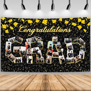 Large Graduation Photo Banner Decorations 72x44 Inch,Graduate Banner for Class of 2026 Ceremony Congratulations Grad School DIY Prom Favors Party Supplies, Picture Backdrop Sign Photography Background Large Graduation Photo Banner Decorations 72x44 Inch,Graduate Banner for Class of 2026 Ceremony Congratulations Grad School DIY Prom Favors Party Supplies, Picture Backdrop Sign Photography Background
