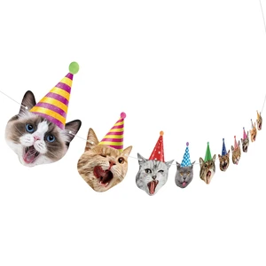 Cat Birthday Banner Birthday Party Decorations for Backdrop Cat Happy Birthday Banner Garland Sign for Girls Boys Kids 1st 2nd 3rd Party Supplies Hanging Decor Cat Birthday Banner Birthday Party Decorations for Backdrop Cat Happy Birthday Banner Garland Sign for Girls Boys Kids 1st 2nd 3rd Party Supplies Hanging Decor