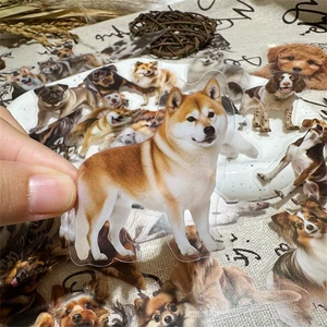 50 Cute Dog Stickers for Scrapbooking, Self-Adhesive Scrapbooking Stickers Supplies Journal Stuffers for Adult Card Making Letters DIY (Dog) 50 Cute Dog Stickers for Scrapbooking, Self-Adhesive Scrapbooking Stickers Supplies Journal Stuffers for Adult Card Making Letters DIY (Dog)