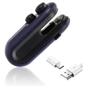 Mini Bag Sealer, 2 in 1 Bag Sealer And Cutter Magnet Rechargeable Sealing Machine Portable Handheld Heat Vacuum Sealer Mini Bag Resealer for Plastic Bags Food Storage Bags (Blue) Mini Bag Sealer, 2 in 1 Bag Sealer And Cutter Magnet Rechargeable Sealing Machine Portable Handheld Heat Vacuum Sealer Mini Bag Resealer for Plastic Bags Food Storage Bags (Blue)