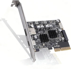 Gugxiom PCIe 3.0 to USB 3.2 Expansion Card 10Gbps for XP 7 8 10 Gugxiom PCIe 3.0 to USB 3.2 Expansion Card 10Gbps for XP 7 8 10