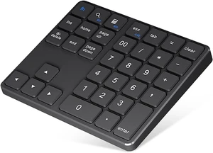 Gugxiom Bluetooth Number Pad, 2.4G Numeric Keypad Numpad, 35 Keys Gugxiom Bluetooth Number Pad, 2.4G Numeric Keypad Numpad, 35 Keys