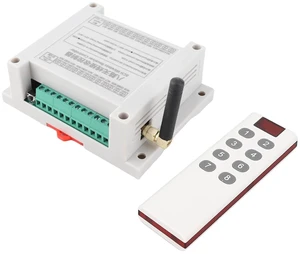 8 Channel Relay 8CH 10A DC 12V-36V Lamp Control Radio Switch Relay Module with Remote Control, RF, Easy Installation, Stable Performance 8 Channel Relay 8CH 10A DC 12V-36V Lamp Control Radio Switch Relay Module with Remote Control, RF, Easy Installation, Stable Performance