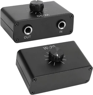 Gugxiom Volume Control Attenuator 1/4 Inch 6.35mm, Passive Knob Gugxiom Volume Control Attenuator 1/4 Inch 6.35mm, Passive Knob