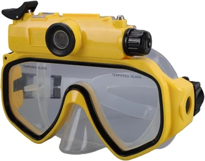 Gugxiom Diving Goggles with 2K Camera and 15M Depth for Snorkeling Swim Gugxiom Diving Goggles with 2K Camera and 15M Depth for Snorkeling Swim