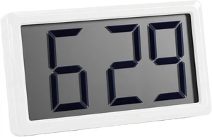 Gugxiom Small Digital Clock with Magnetic Back, Battery Powered 12 Hour Mini Digital Clock, Desktop or Magnetic Display with Easy to Read LCD Screen (White) Gugxiom Small Digital Clock with Magnetic Back, Battery Powered 12 Hour Mini Digital Clock, Desktop or Magnetic Display with Easy to Read LCD Screen (White)