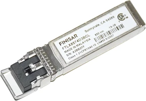 Genuine Finisar FTLX8574D3BCL 10GBASE-SR SFP+ Transceiver | 10G SR 850NM VCSEL 400M Multimode (-5 to 70C) Genuine Finisar FTLX8574D3BCL 10GBASE-SR SFP+ Transceiver | 10G SR 850NM VCSEL 400M Multimode (-5 to 70C)