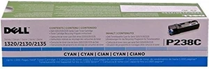 Dell P238C Toner for 2130cn and 2135cn, Cyan Dell P238C Toner for 2130cn and 2135cn, Cyan