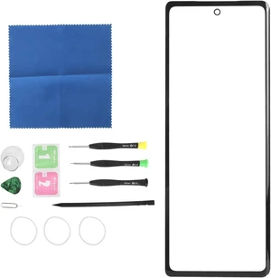Replacement Cell Phone Screens for Z Fold 2 5G F916, Glass Front Screen Replacement with Repair Tools Replacement Cell Phone Screens for Z Fold 2 5G F916, Glass Front Screen Replacement with Repair Tools