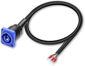 XMSJSIY PowerCon Input Female PanelMount to Y Spade Plug Cord 20A/250V 3Pin XMSJSIY PowerCon Input Female PanelMount to Y Spade Plug Cord 20A/250V 3Pin