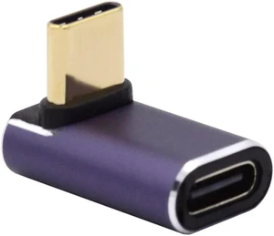 cablecc USB4 Type C Male to Female 240W Power 40Gbps Up Down Angled Data 8K Video Adapter for NS Phone Laptop cablecc USB4 Type C Male to Female 240W Power 40Gbps Up Down Angled Data 8K Video Adapter for NS Phone Laptop