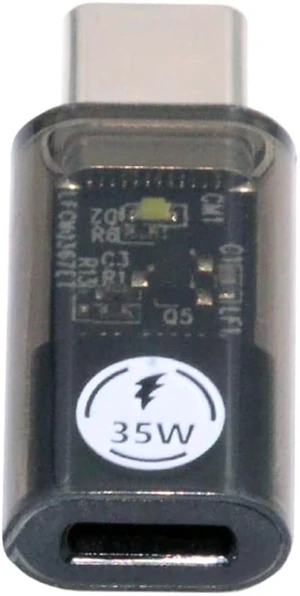cablecc 480Mbps Type C USB-C Male Transparent LED to 8P Female 35W Power Data Adapter Compatible with iPhone15 & Android & Tablet cablecc 480Mbps Type C USB-C Male Transparent LED to 8P Female 35W Power Data Adapter Compatible with iPhone15 & Android & Tablet
