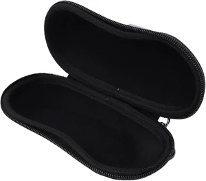 LICAEVEY Hard Shell Glasses Case with Hook, Shock Proof Travel Eyeglasses Case for Men Women, Portable Zipper Sunglasses for Outdoor Sports Hiking, Slim EVA Eye Glasses LICAEVEY Hard Shell Glasses Case with Hook, Shock Proof Travel Eyeglasses Case for Men Women, Portable Zipper Sunglasses for Outdoor Sports Hiking, Slim EVA Eye Glasses