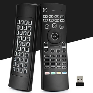 Backlit MX3 Air Mouse Remote Fly Mouse with Mini Keyboard & IR Learning Backlit MX3 Air Mouse Remote Fly Mouse with Mini Keyboard & IR Learning
