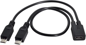 chenyang Micro USB Splitter Cable,1 Micro USB Female to 2 Micro USB Male YCable,Dual Port Charging Cord for Two Micro USB Devices,Only for Charging,Not Data Sync chenyang Micro USB Splitter Cable,1 Micro USB Female to 2 Micro USB Male YCable,Dual Port Charging Cord for Two Micro USB Devices,Only for Charging,Not Data Sync