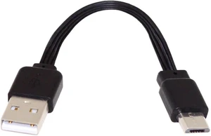 chenyang USB 2.0 Short Flat Cable, USB 2.0 Type A Male to Micro USB Male 4 Wires 5V 2A Charge Data Extension Silicone Cable 4 Wires 30AWG 13cm chenyang USB 2.0 Short Flat Cable, USB 2.0 Type A Male to Micro USB Male 4 Wires 5V 2A Charge Data Extension Silicone Cable 4 Wires 30AWG 13cm