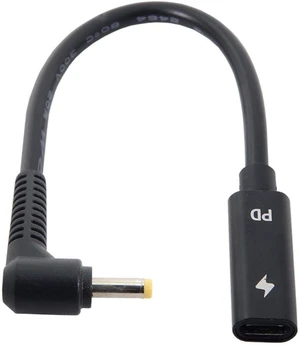 chenyang USB C to DC 20V 4.0x1.7mm PD 65W Charge Cable for Laptop chenyang USB C to DC 20V 4.0x1.7mm PD 65W Charge Cable for Laptop